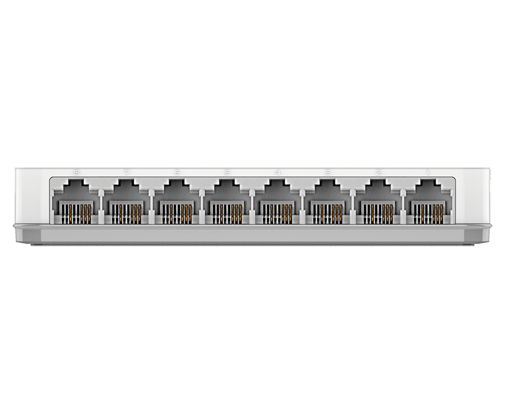 D-Link DES-1008C 8 Port Unmanaged 10/100Mbps Fast Ethernet Network Switch D-Link DES-1008C 8 Port Unmanaged 10/100Mbps Fast Ethernet Network Switch
